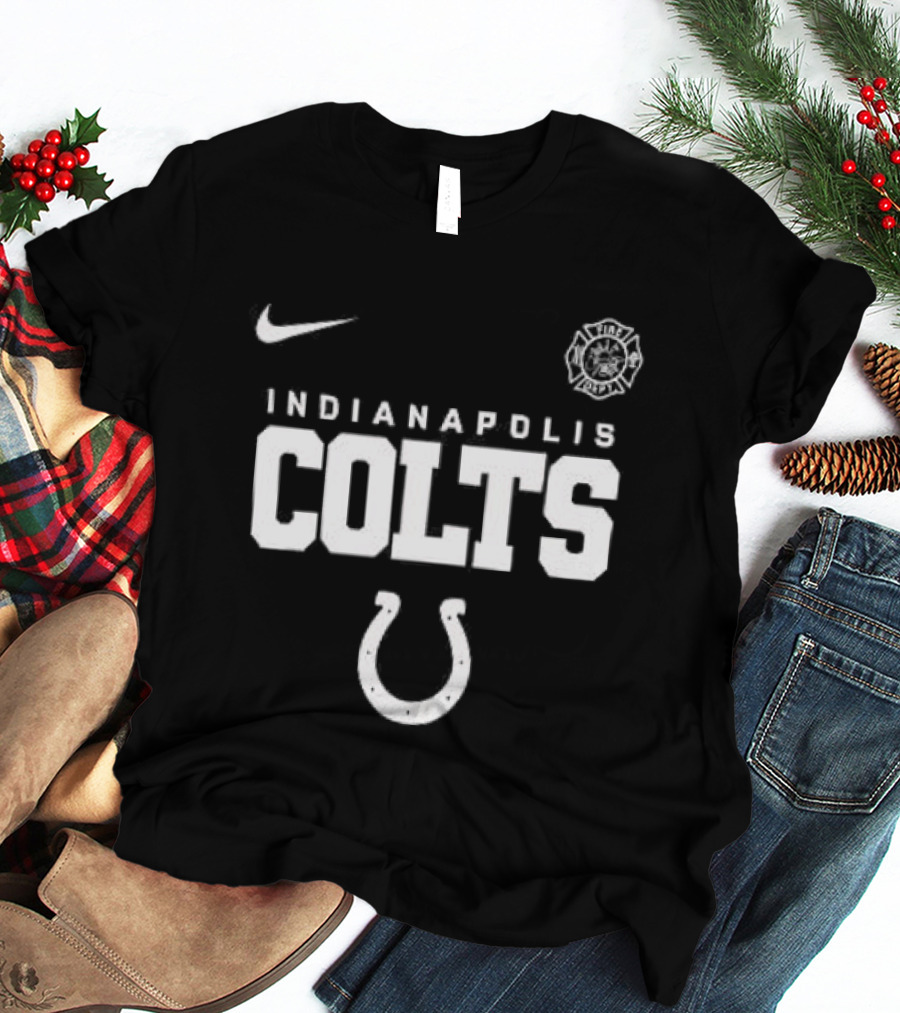 Indianapolis Colts Nike Firefighter Support Red Friday T-Shirt