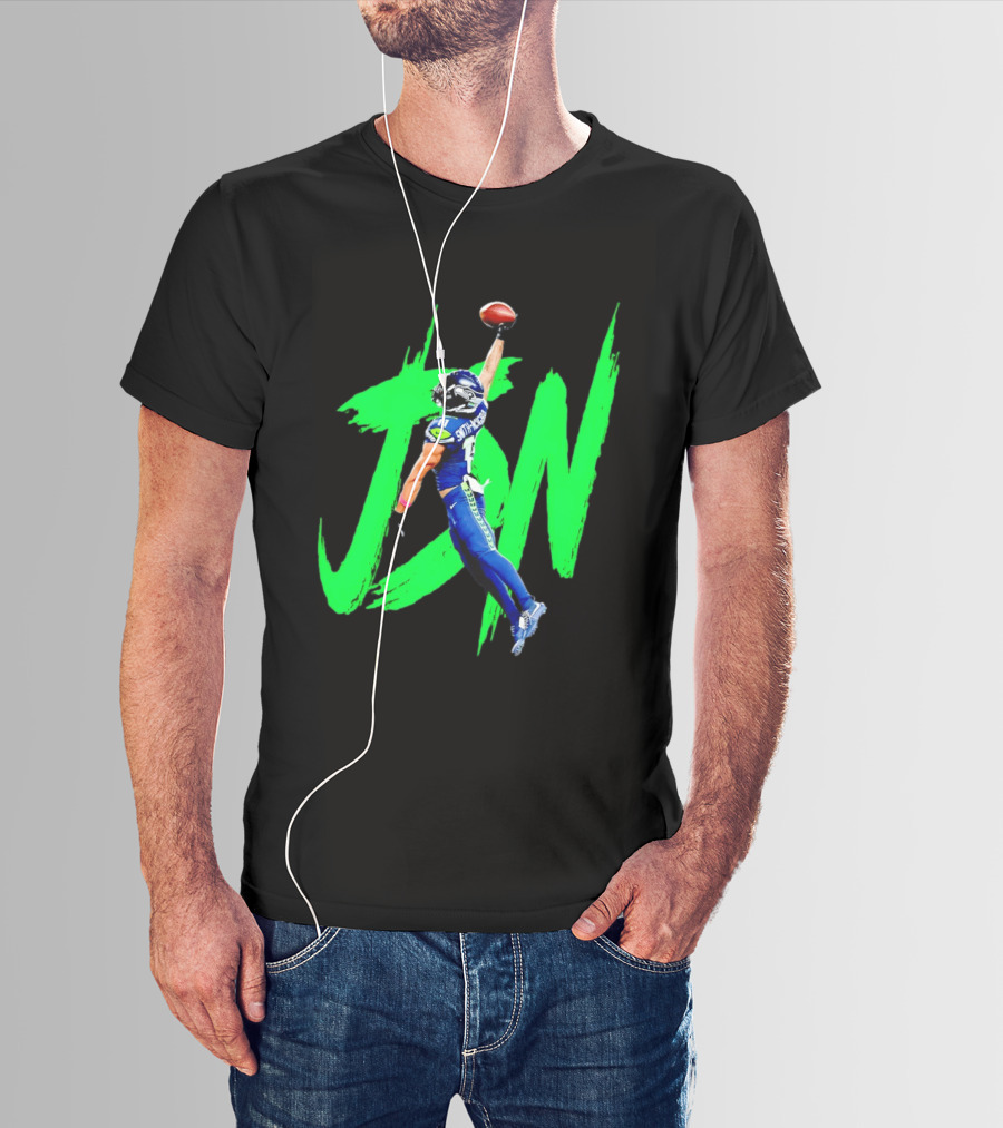 JSN Jaxon Smith Njigba Seattle Seahawks Football 2025 T-Shirt