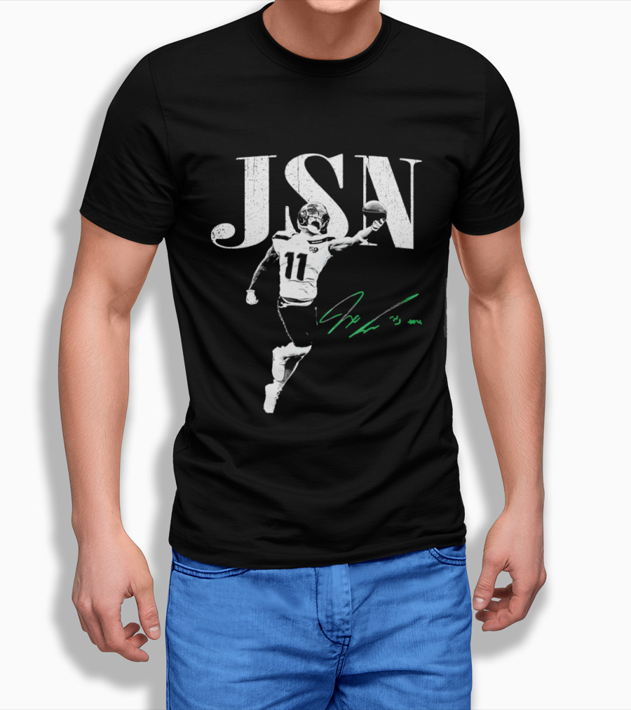 Jaxon Smith Njigba JSN Seattle Seahawks Football Signature T-Shirt