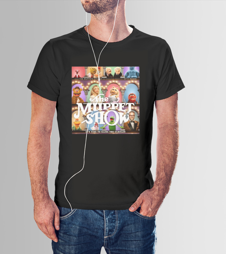The Muppet Show It's Time To Raise The Curtain February 4 2026 Seth Rogen Executive Producer T-Shirt