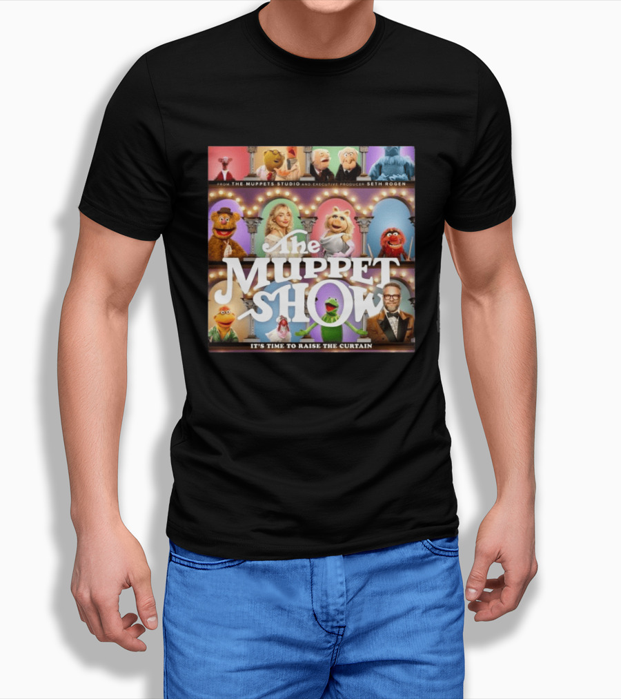 The Muppet Show It's Time To Raise The Curtain February 4 2026 Seth Rogen Executive Producer T-Shirt