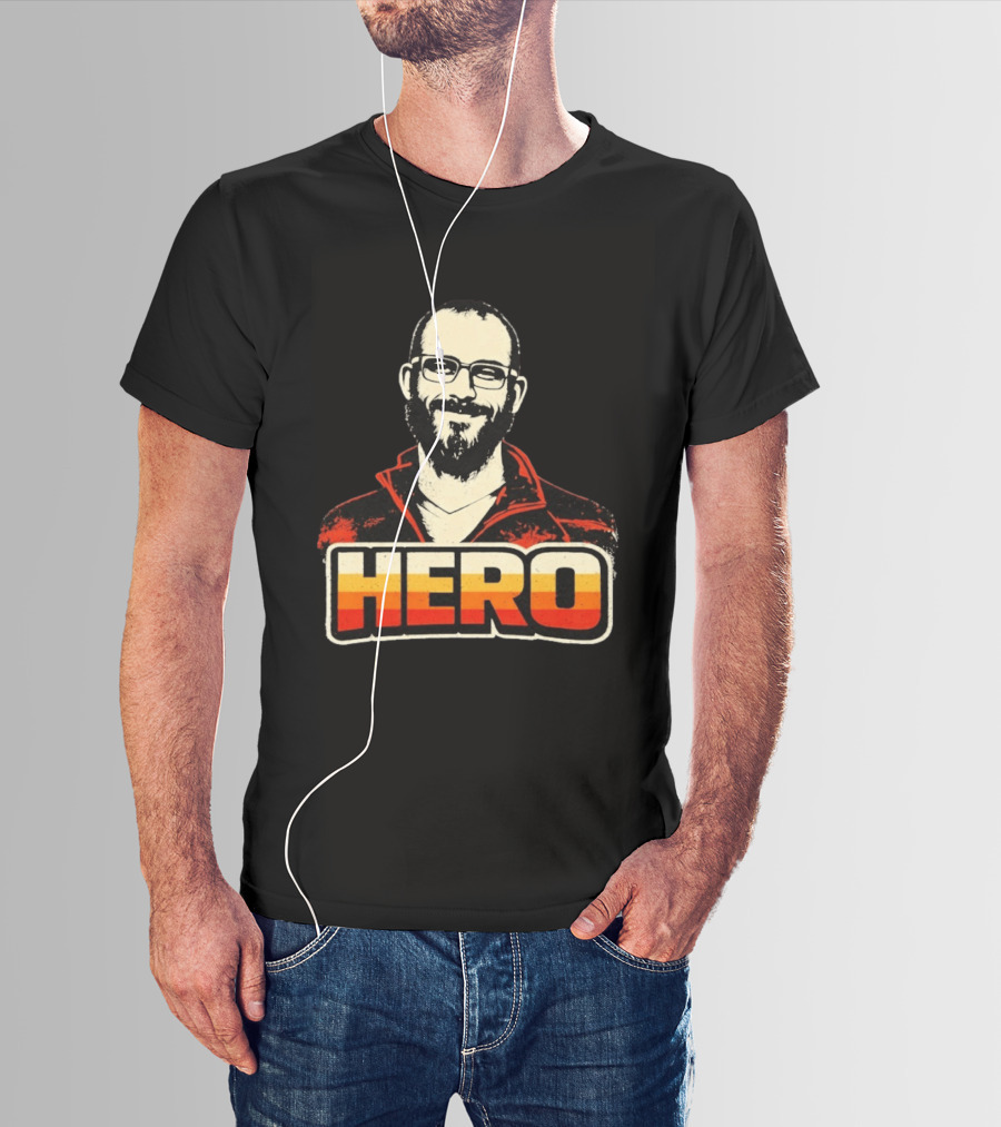 Hero Alex Pretti Minneapolis 2026 ICE Shooting Protest Hero T-Shirt