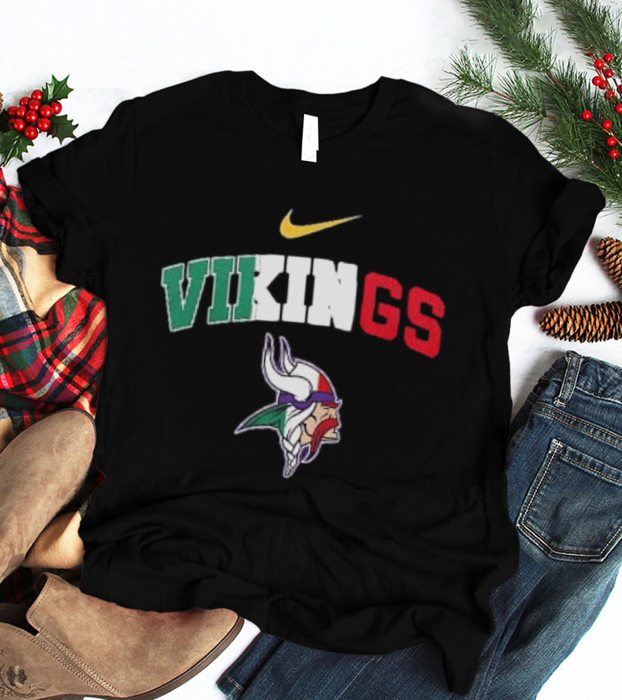 Minnesota Vikings Italia Nike Go Vikings T-Shirt