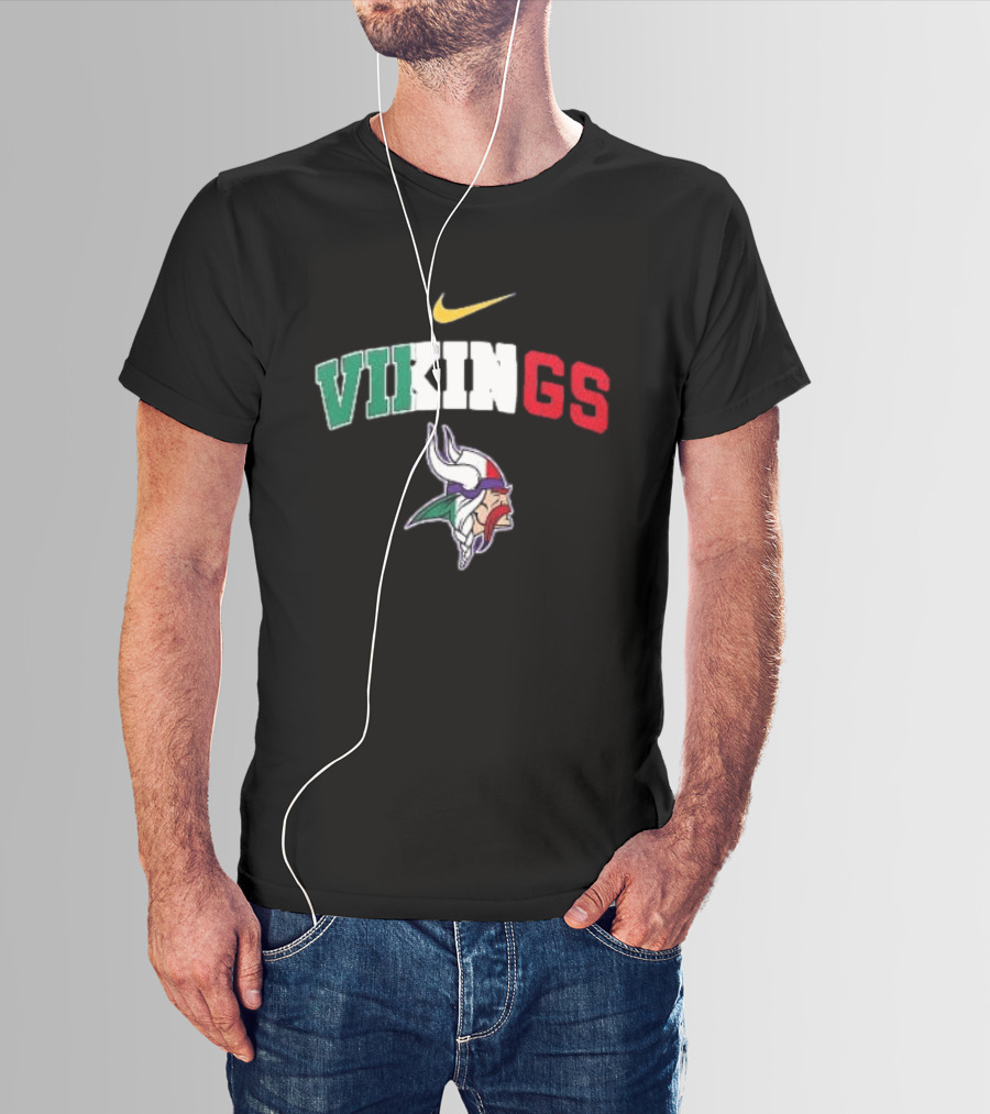 Minnesota Vikings Italia Nike Go Vikings T-Shirt