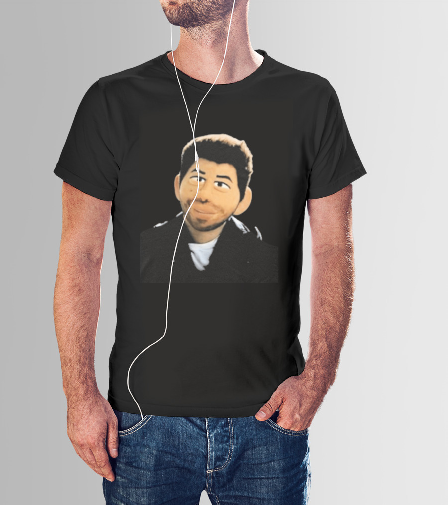 Nick Jonas J.N. Puppet Caricature T-Shirt