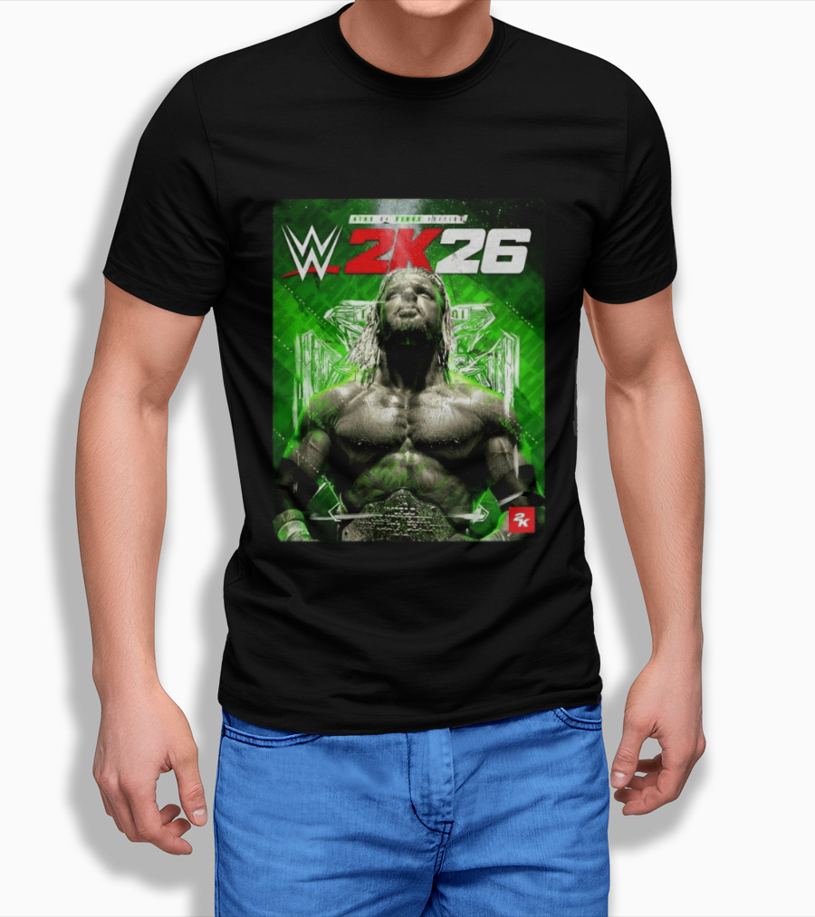 WWE 2K26 Triple H King Of Kings Edition T-Shirt