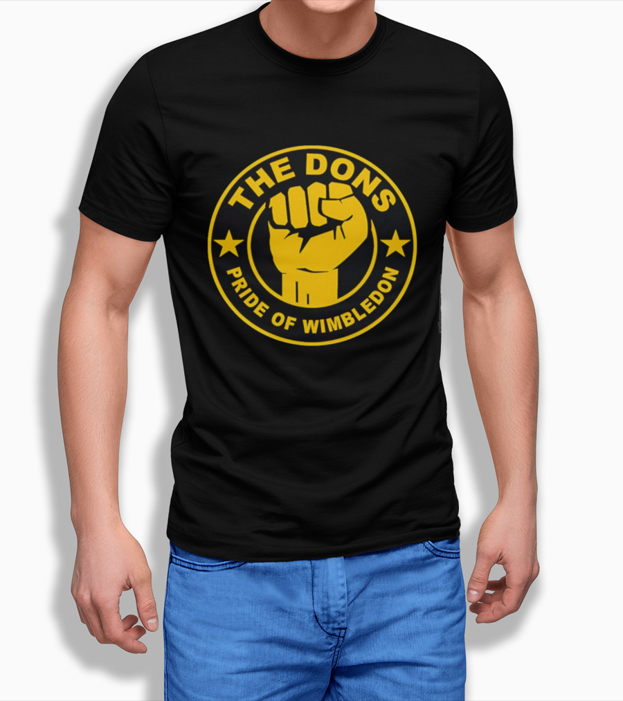 AFC Wimbledon The Dons Pride Of Wimbledon Fist T-Shirt