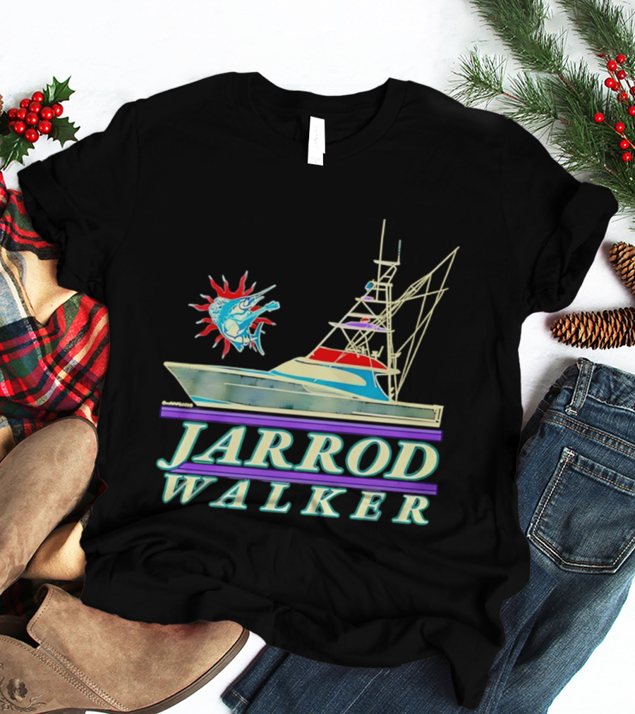 Jarrod Walker Marlin Sportfish Boat T-Shirt