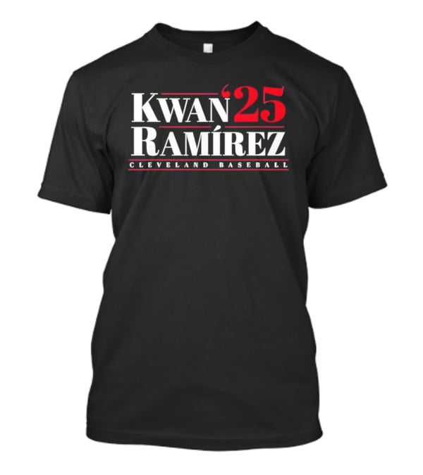 Kwan Ramírez '25 Cleveland Baseball T-Shirt
