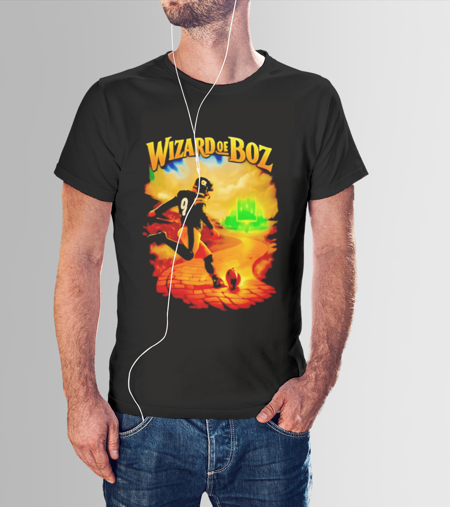 Wizard Of Boz Chris Boswell Pittsburgh Steelers Football Kicker Fantasy T-Shirt