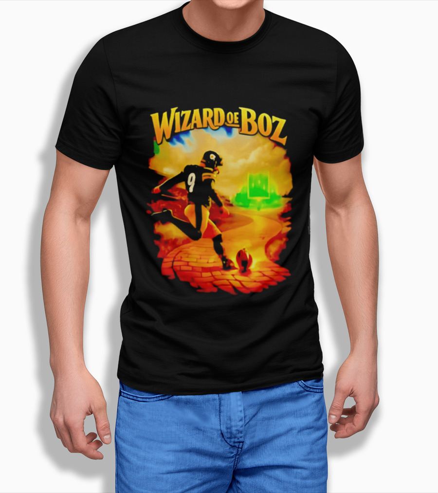 Wizard Of Boz Chris Boswell Pittsburgh Steelers Football Kicker Fantasy T-Shirt