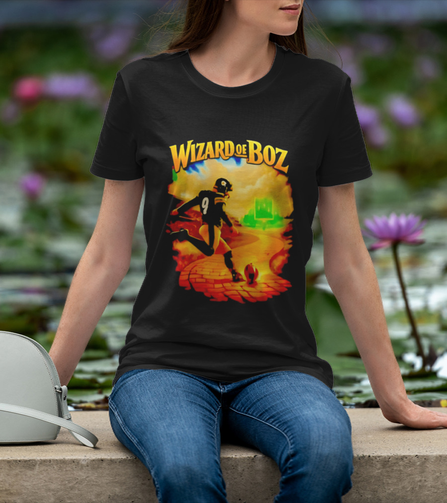 Wizard Of Boz Chris Boswell Pittsburgh Steelers Football Kicker Fantasy T-Shirt