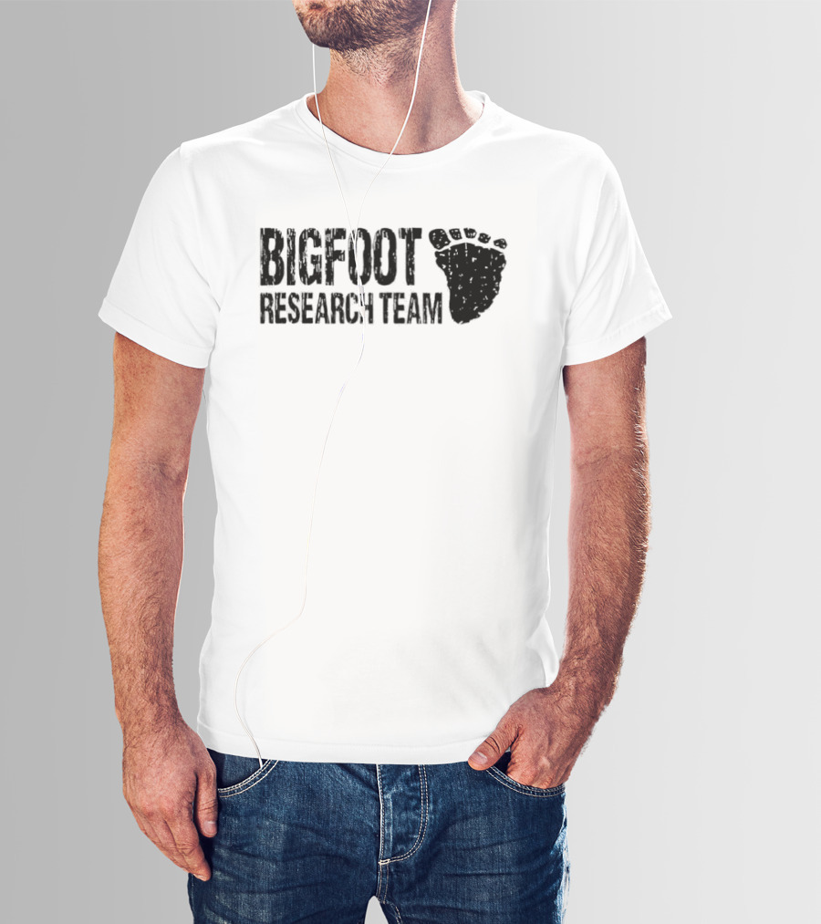 Bigfoot Research Team Footprint T-Shirt