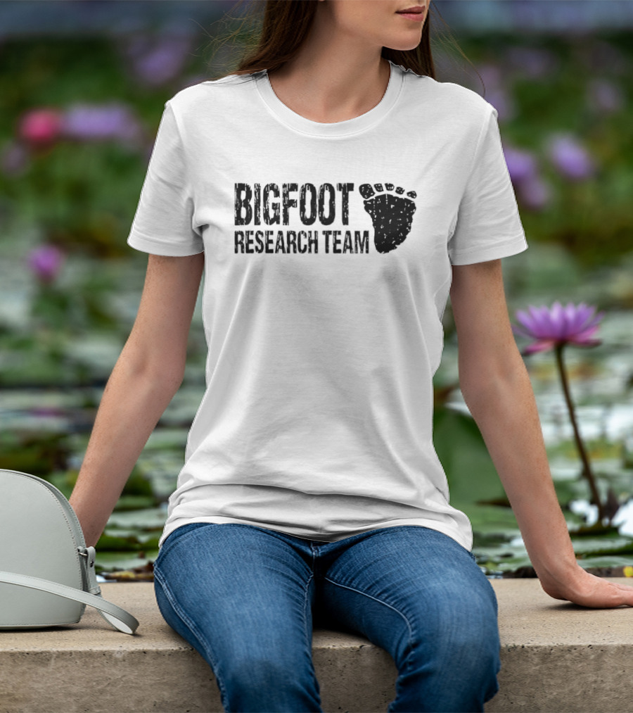 Bigfoot Research Team Footprint T-Shirt