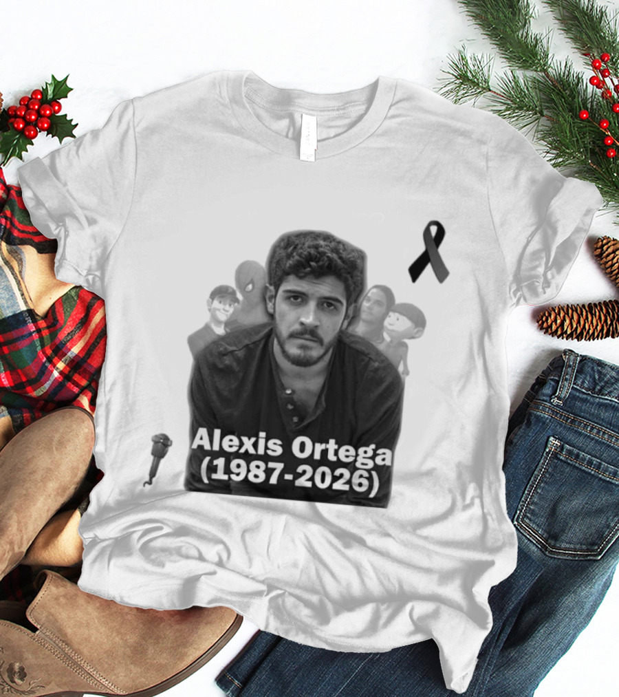 Rip Alexis Ortega Dead Voice Of Spider Man T-Shirt