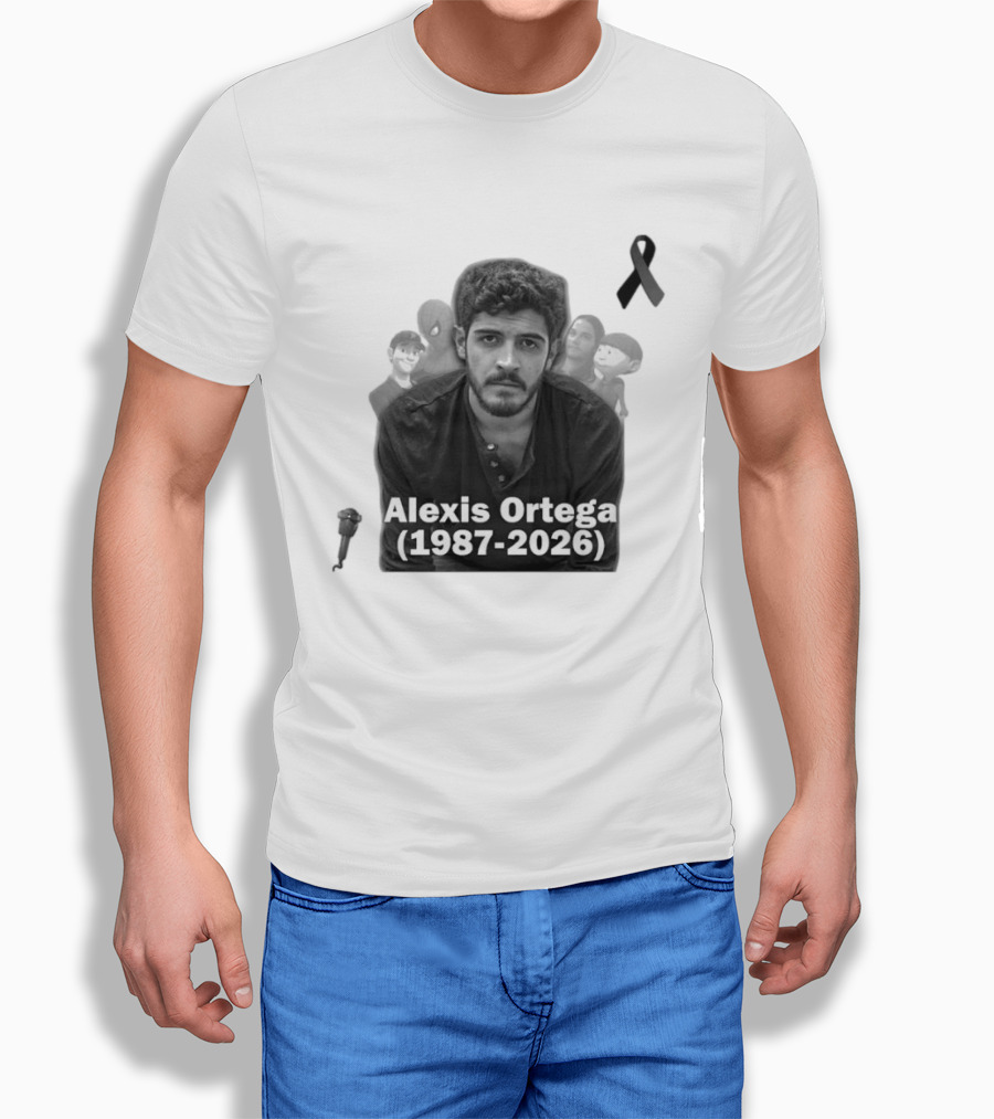 Rip Alexis Ortega Dead Voice Of Spider Man T-Shirt