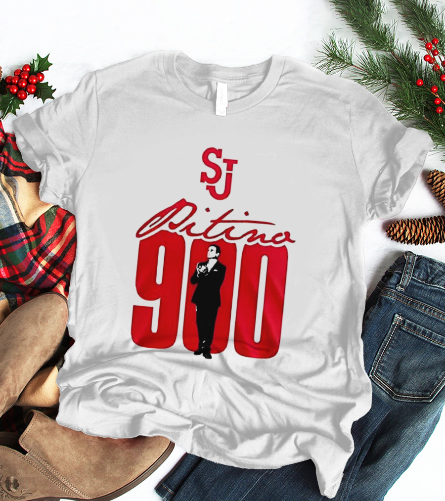 St. John's Rick Pitino 900 Victory Celebration 2026 T-Shirt