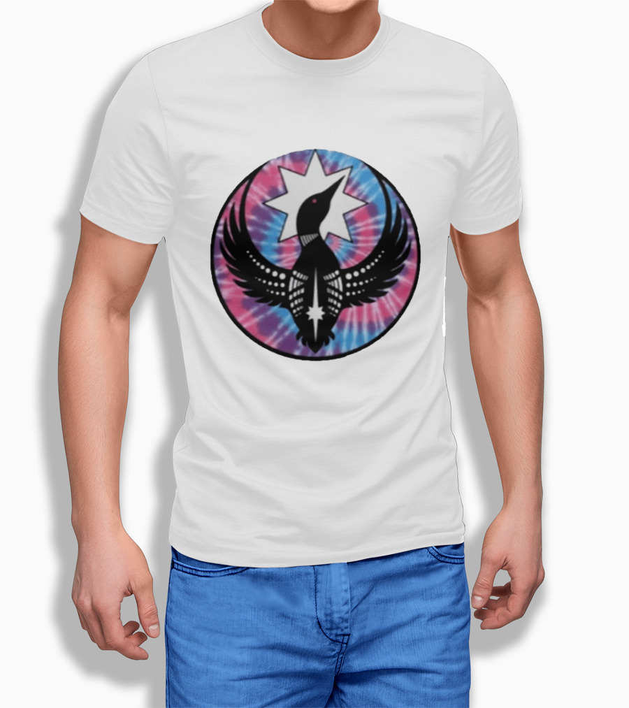 Rebel Alliance Loon Star Tie Dye Circle T-Shirt