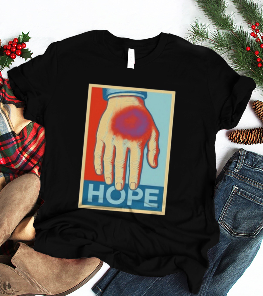 Trump Hope Hand Pop Art Style Springs Eternal T-Shirt