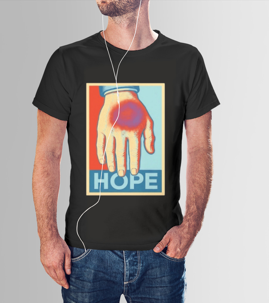 Trump Hope Hand Pop Art Style Springs Eternal T-Shirt