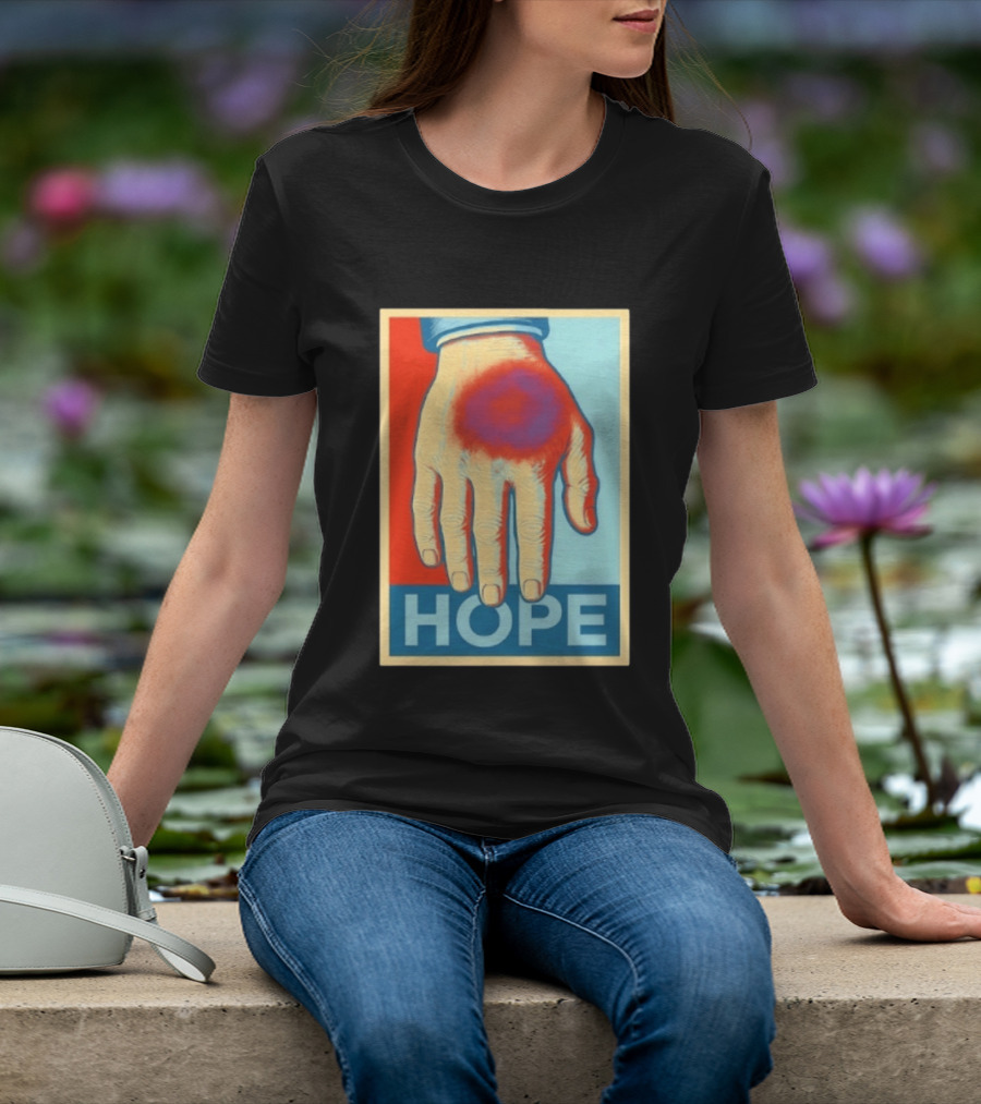 Trump Hope Hand Pop Art Style Springs Eternal T-Shirt