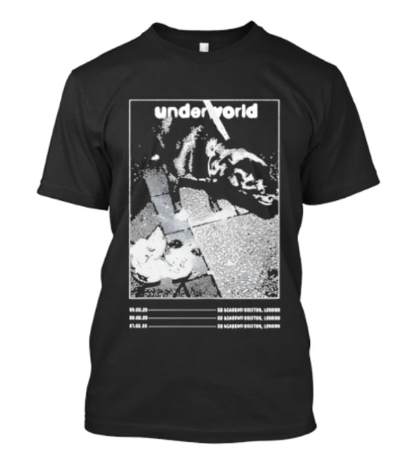 Underworld 2026 Tour Dates Event T-Shirt