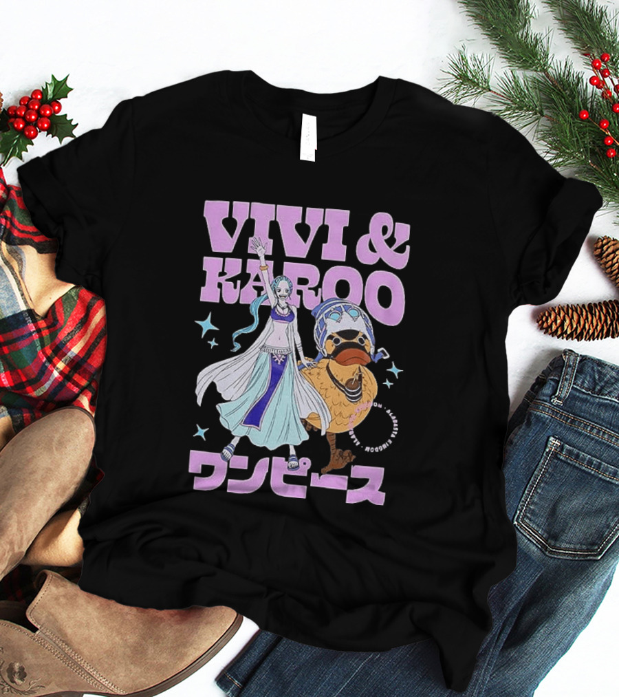 One Piece Vivi And Karoo T-Shirt