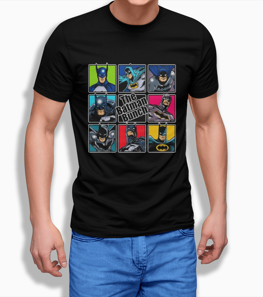 The Batman Bunch Dark Knight DC Comics Collection T-Shirt