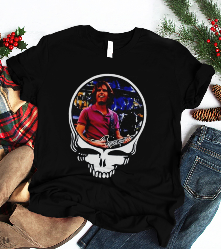 Bob Weir Grateful Dead Enjoying The Ride Skull T-Shirt