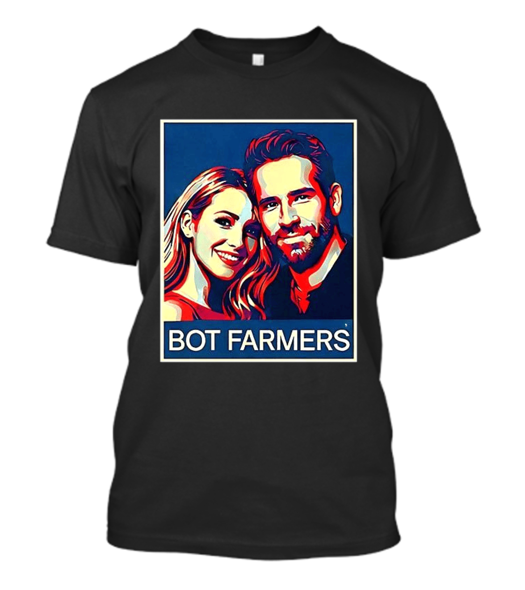 BOT FARMERS Hope Obama T-Shirt