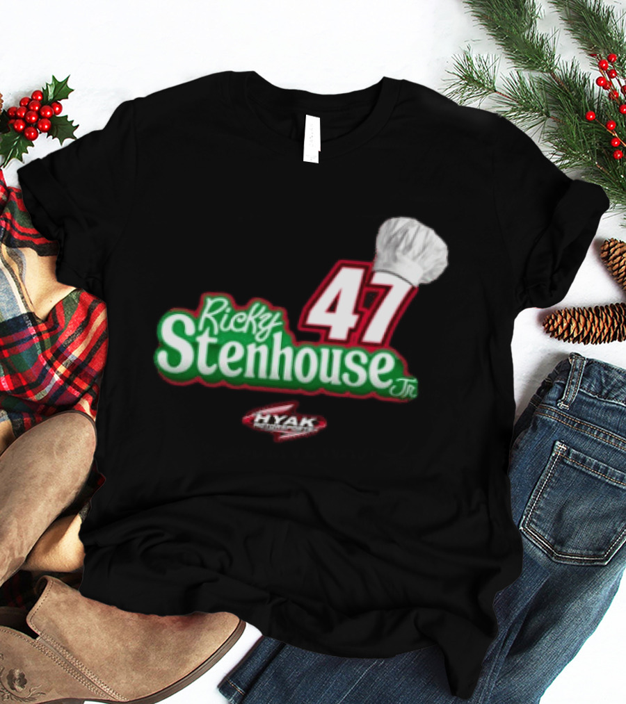 Ricky Stenhouse Jr 47 Chef Hat Hyak Chef Boyardee Racing T-Shirt