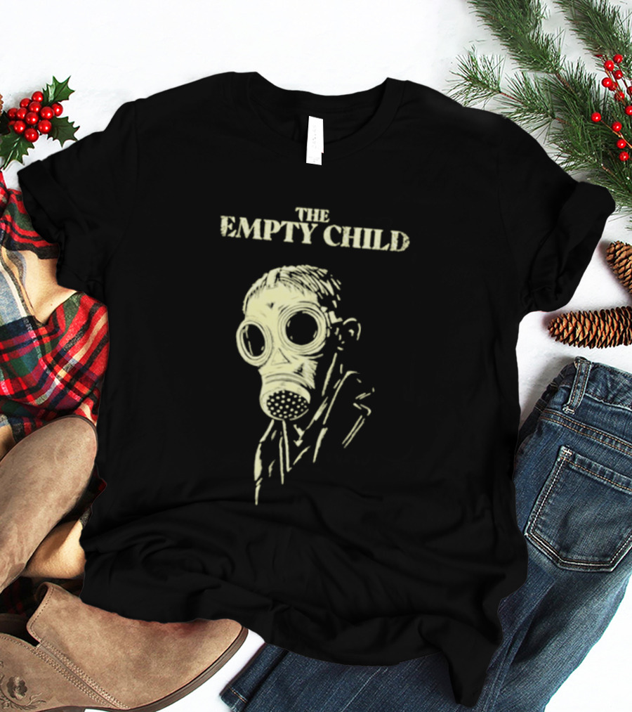 The Empty Child Doctor Who Gas Mask Image T-Shirt