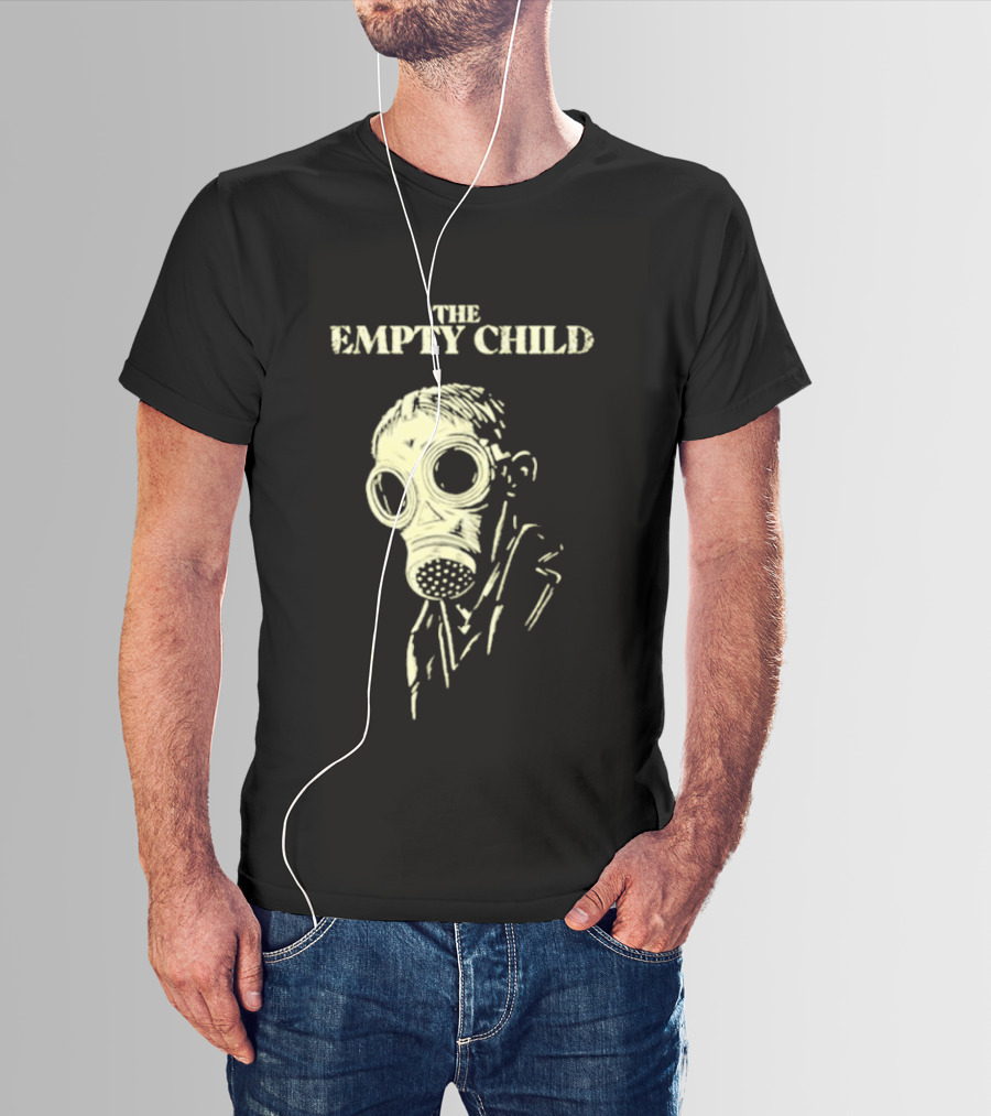 The Empty Child Doctor Who Gas Mask Image T-Shirt