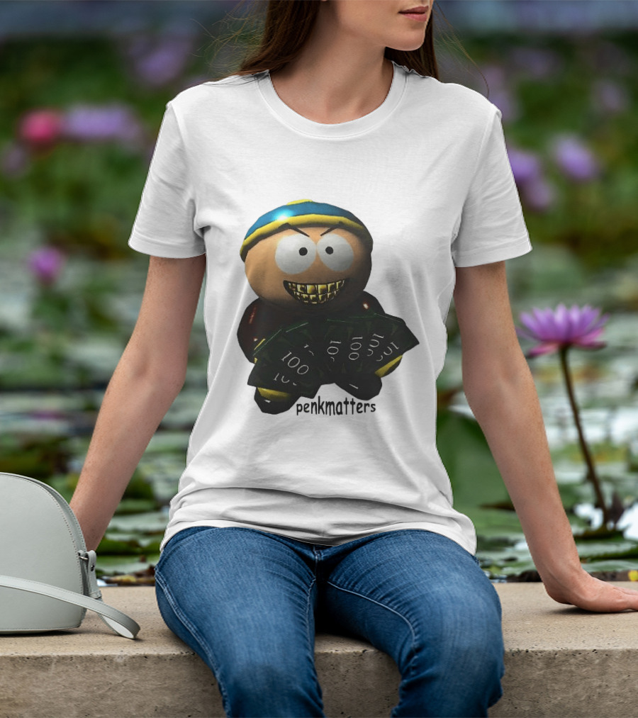 Eric Cartman Penkmatters Money Grinning South Park T-Shirt