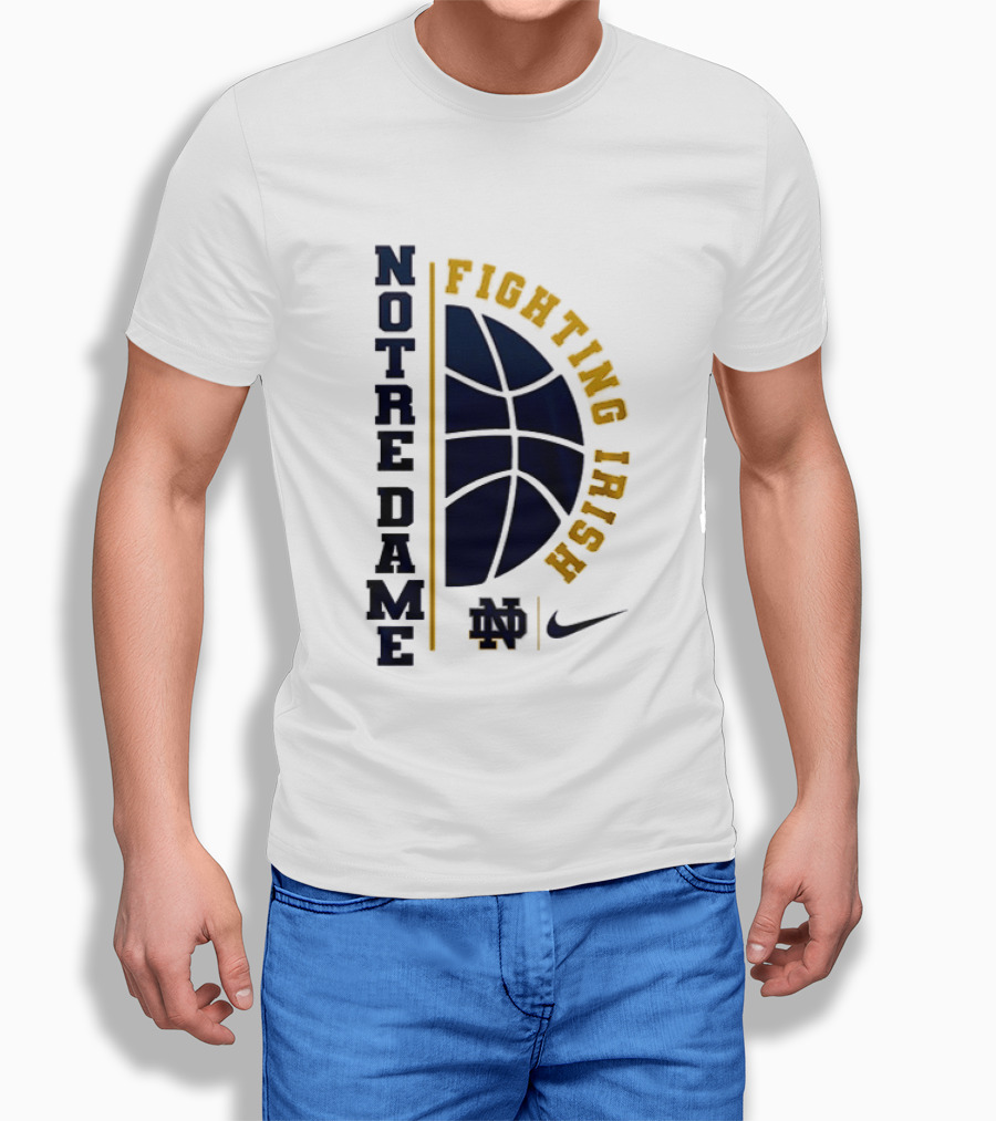 Notre Dame Fighting Irish Basketball Nike Collaboration Go Irish T-Shirt