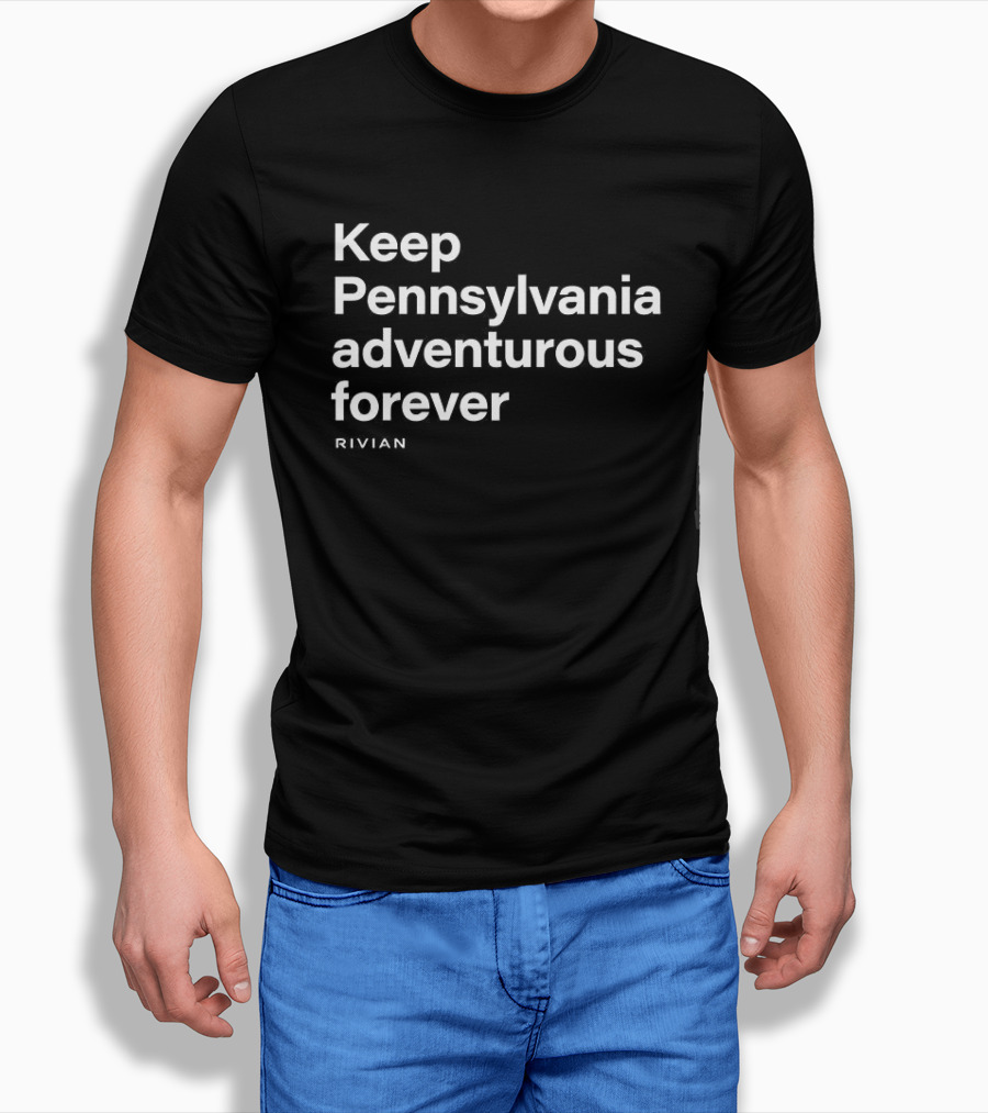 Keep Pennsylvania Adventurous Forever Traveler's Tribute To Nature And Exploration T-Shirt