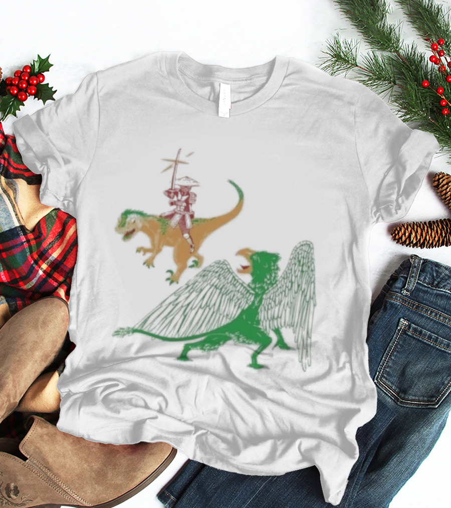 Jack Black Monster Tag Dinosaur And Griffin Fantasy T-Shirt