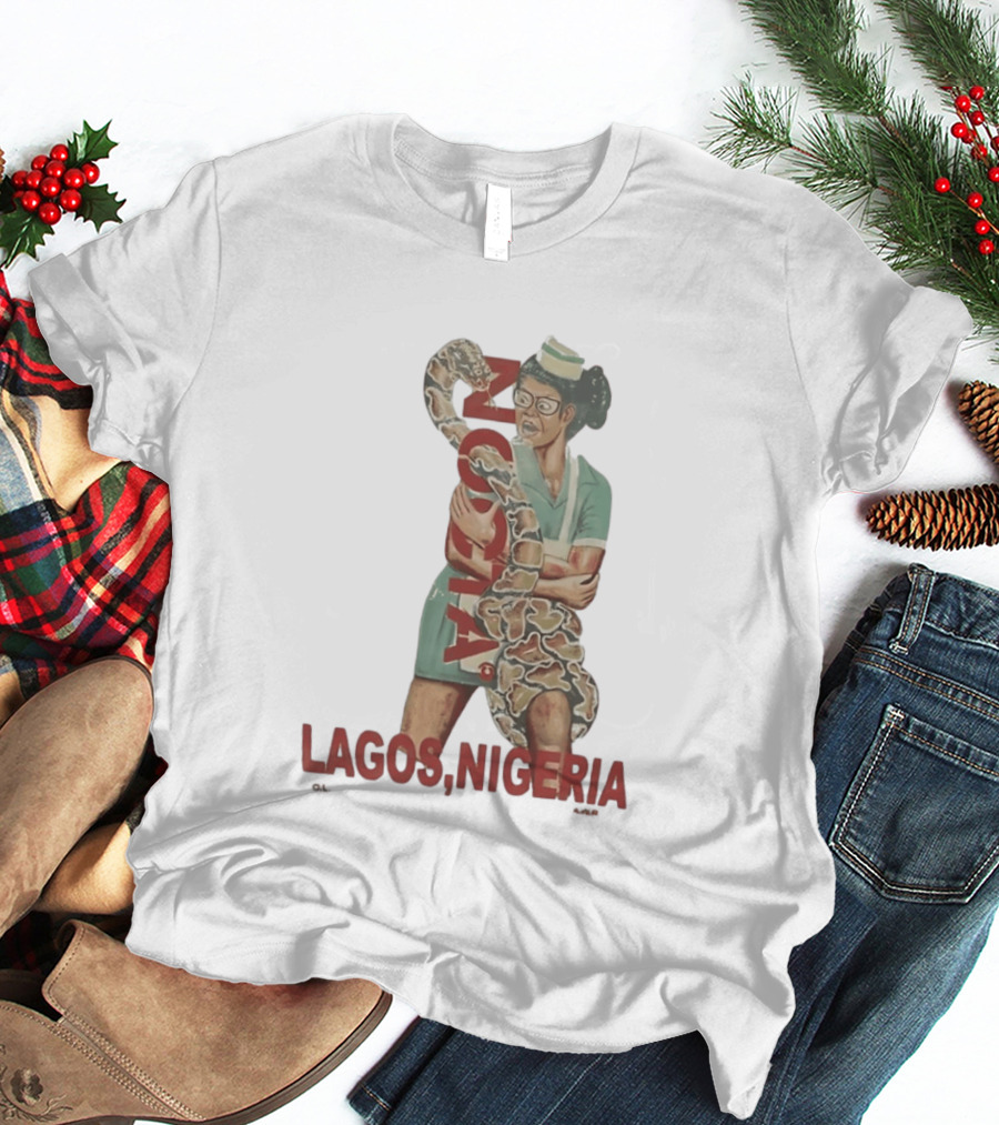 NOCTA Homecoming Lagos Nigeria Nurse Snake T-Shirt