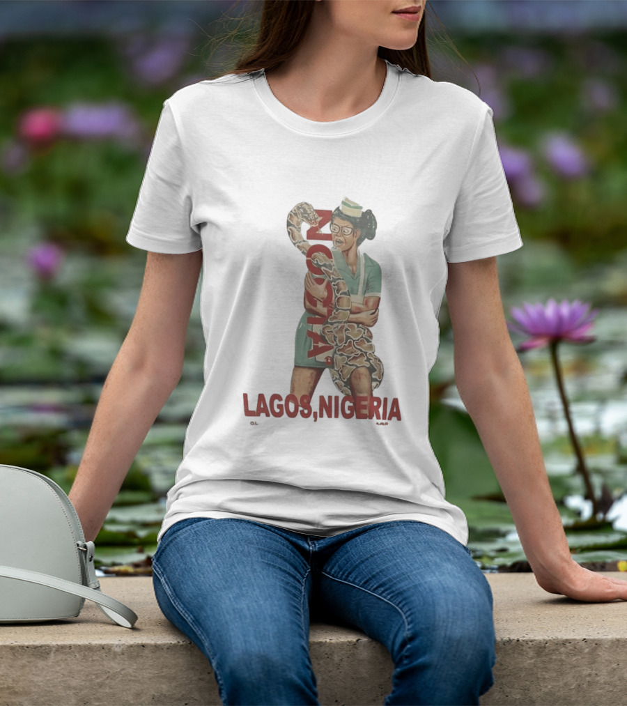 NOCTA Homecoming Lagos Nigeria Nurse Snake T-Shirt