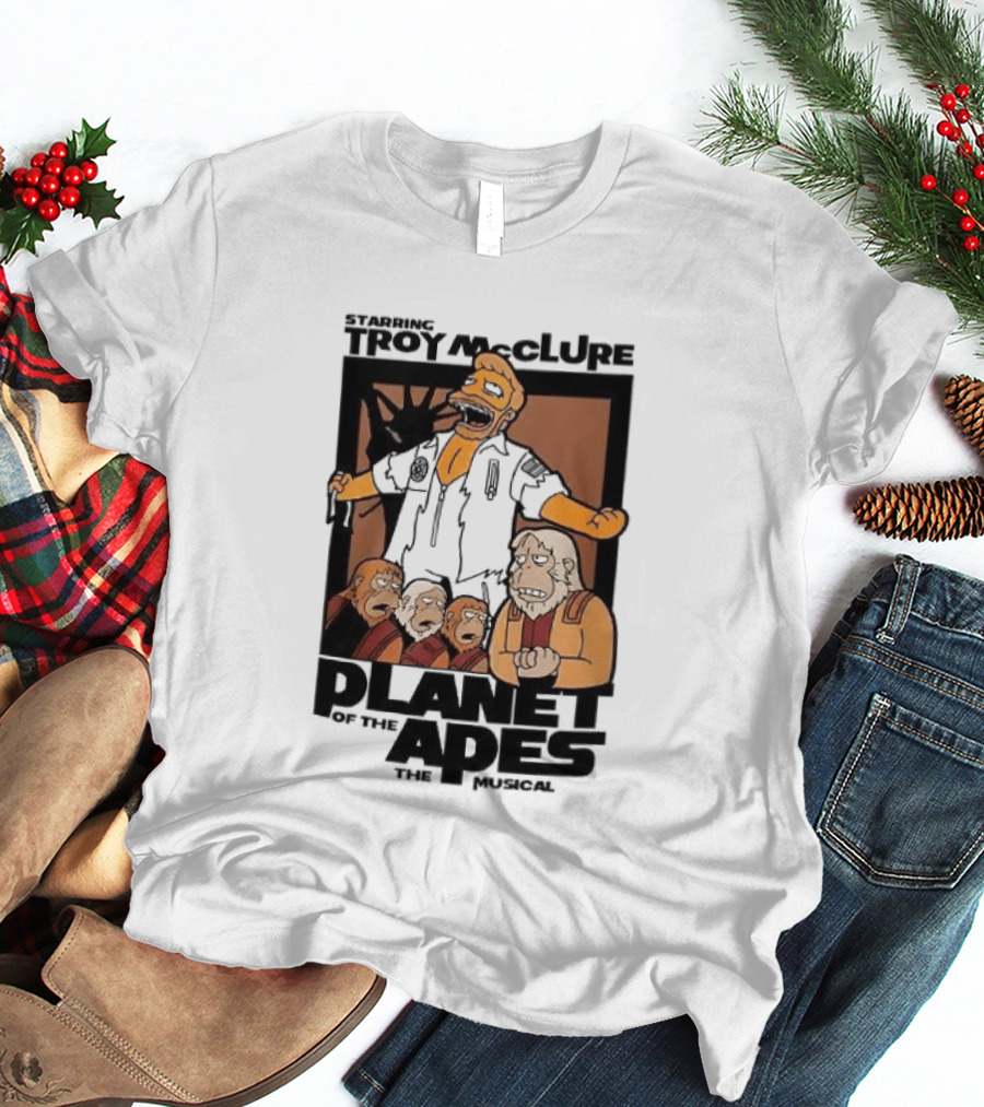 Starring Troy McClure Planet Of The Apes The Musical T-Shirt
