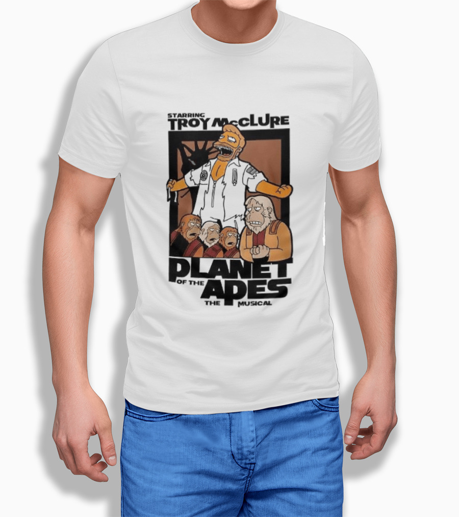 Starring Troy McClure Planet Of The Apes The Musical T-Shirt