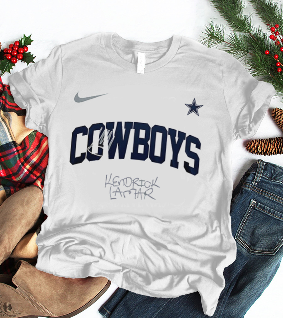Nike Dallas Cowboys Kendrick Lamar Collaboration Cowboys Star T-Shirt