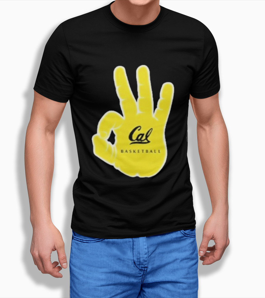 Cal Basketball Hand Sign California Golden Bears T-Shirt