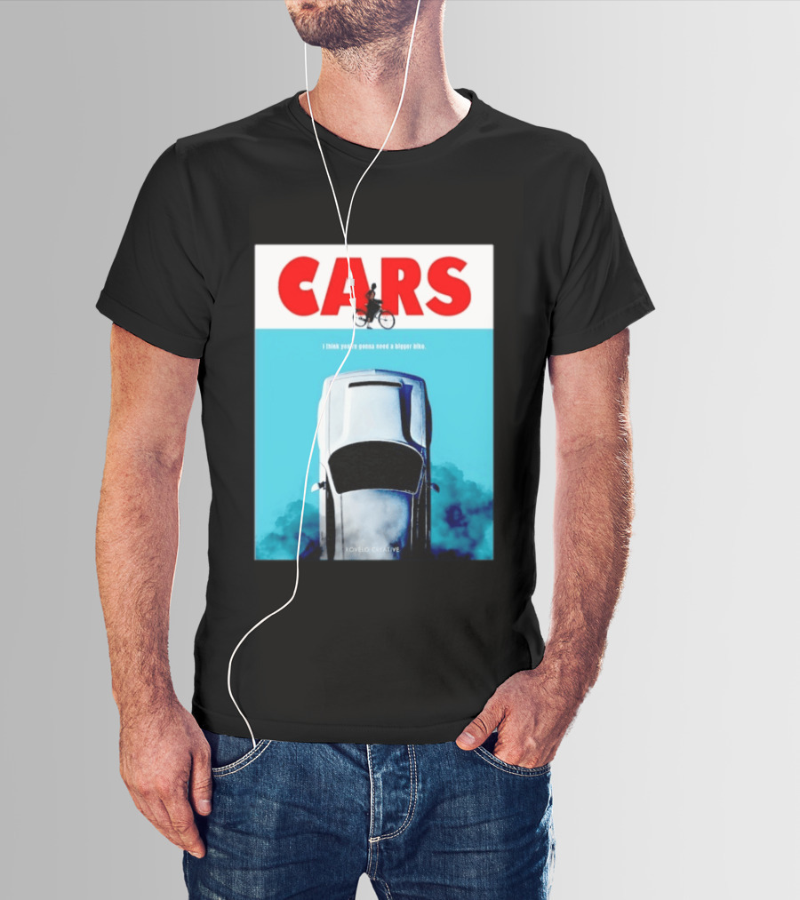 Cars I Think You're Gonna Need A Bigger Bike Jaws T-Shirt
