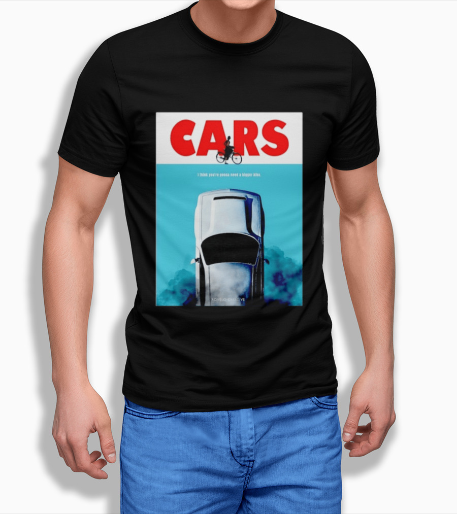 Cars I Think You're Gonna Need A Bigger Bike Jaws T-Shirt