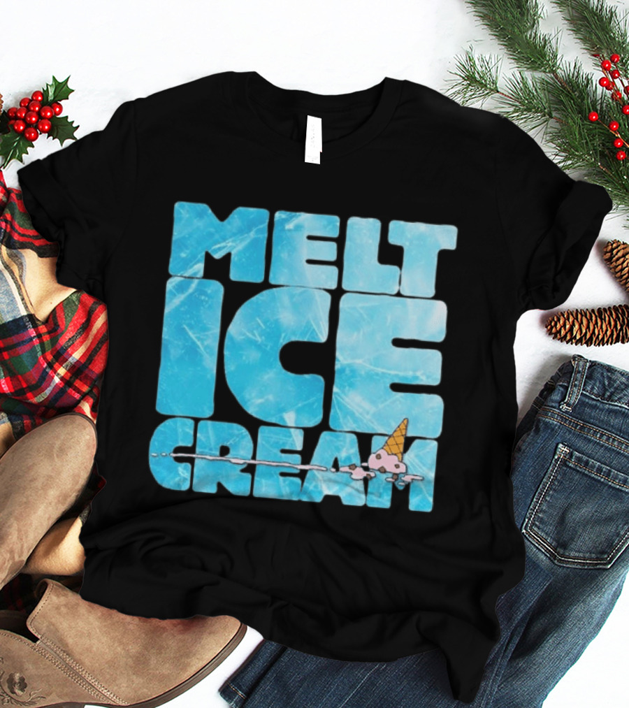 Ben & Jerry's Melt Ice Cream Frozen Treat Humor T-Shirt