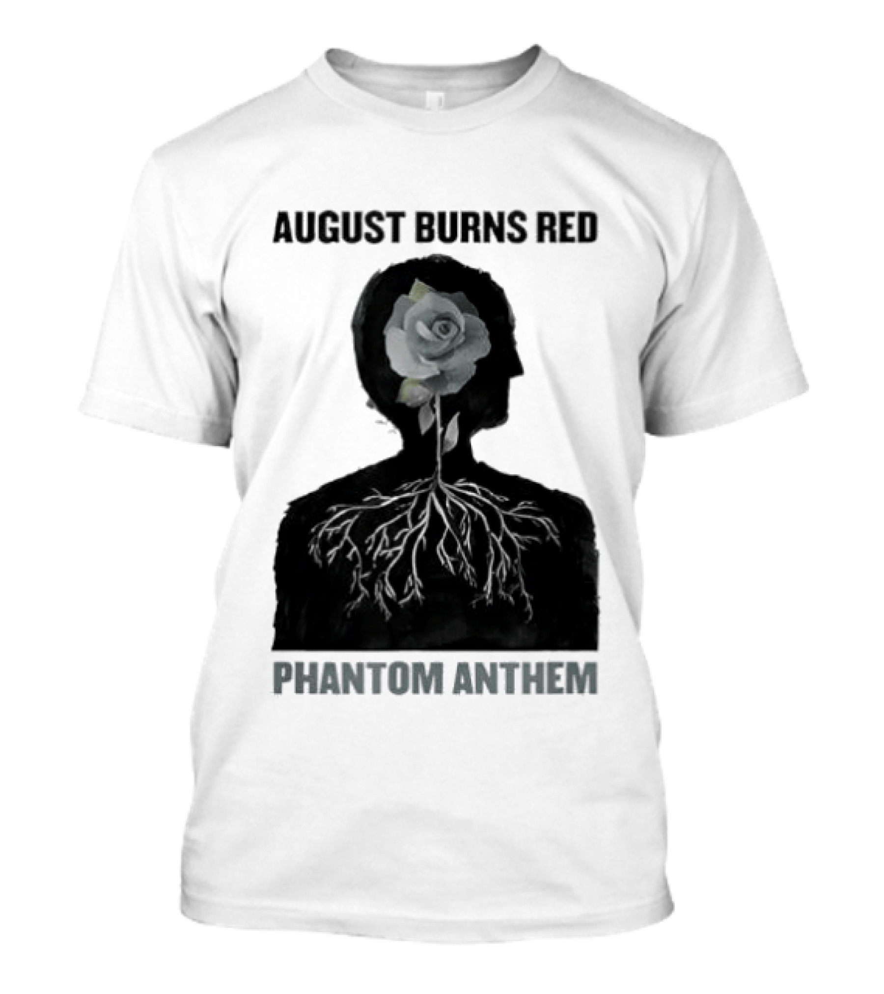 August Burns Red Phantom Anthem Rose T-Shirt