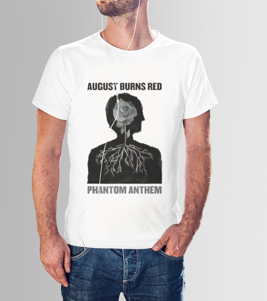 August Burns Red Phantom Anthem Rose T-Shirt