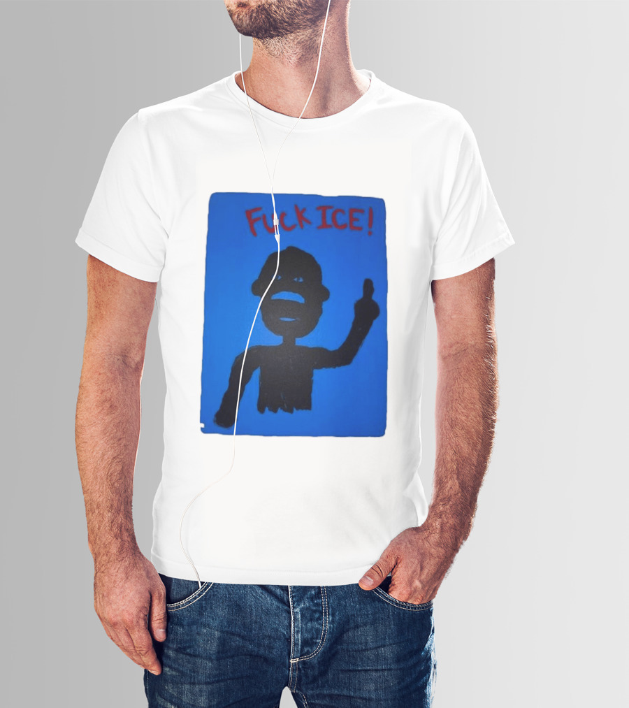 Kid Cudi Protest Message Blue T-Shirt