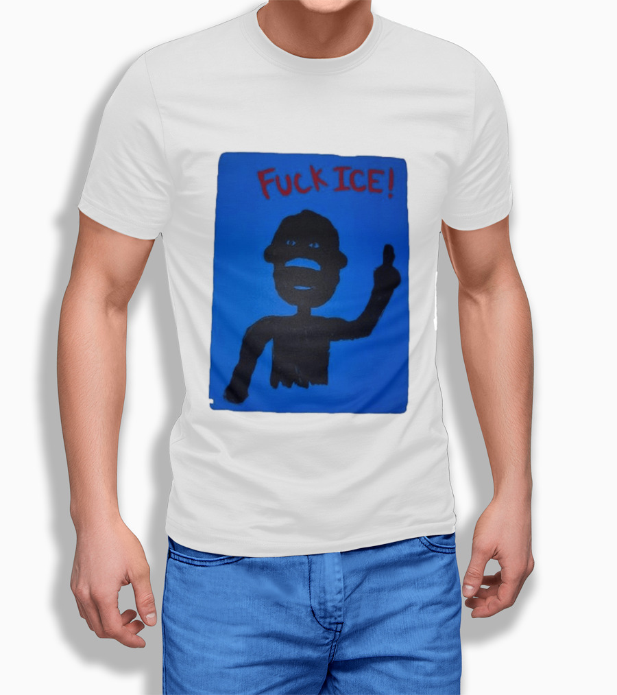 Kid Cudi Protest Message Blue T-Shirt